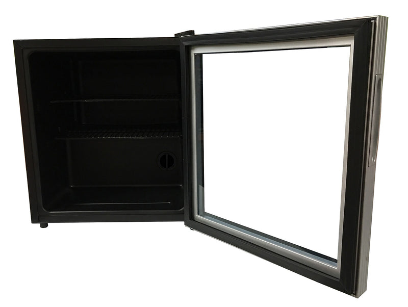 Avanti 1.6 Cu. Ft. Energy Star. Glass Door Refrigerator, Beverage Cooler, Black (ARBC17T2PG)