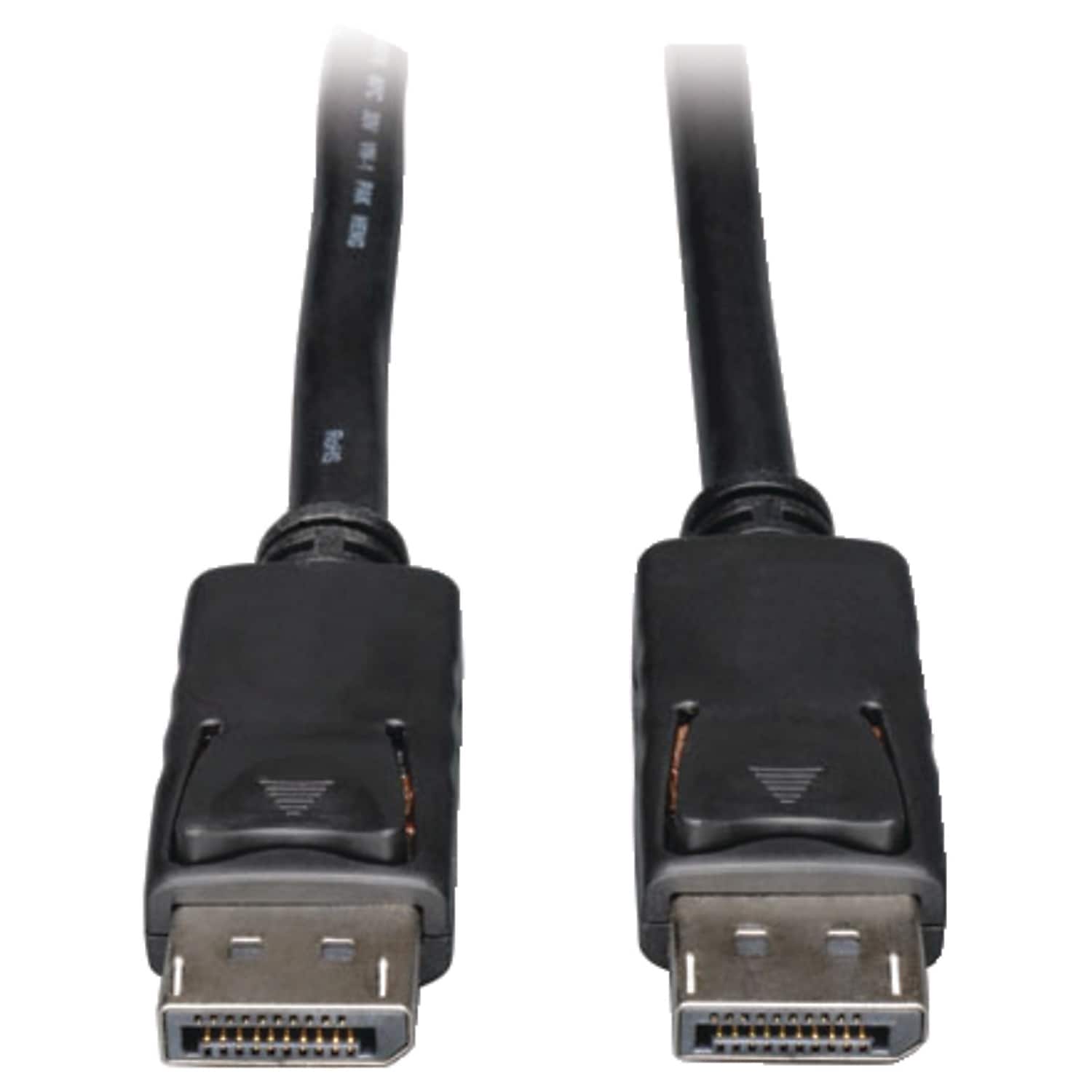 Tripp Lite P580-015 DisplayPort to DisplayPort Cable with Latches, 15ft