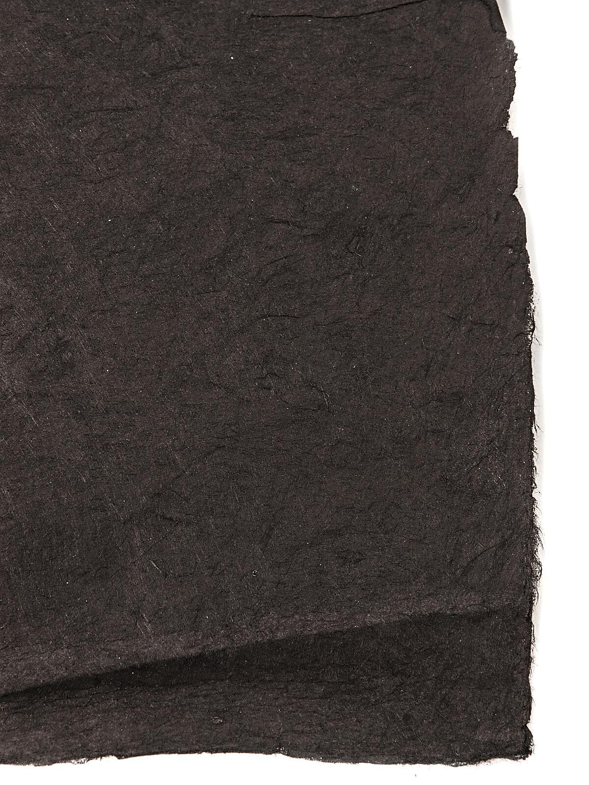 Graeham Owens Lokta Paper black 20 in. x 30 in. 20 g [Pack of 10](PK10-GO-LTBLA)