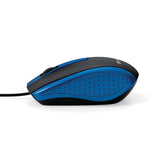 Verbatim Corded Notebook Optical 99743 Mouse, Blue