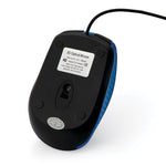 Verbatim Corded Notebook Optical 99743 Mouse, Blue