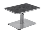 Monoprice Workstream Universal Adjustable Monitor Riser Stand, 4.6" to 6.5", Black/Gray (116250)