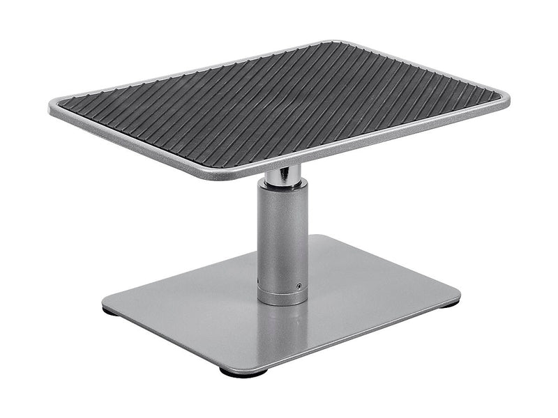 Monoprice Workstream Universal Adjustable Monitor Riser Stand, 4.6" to 6.5", Black/Gray (116250)