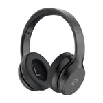 Raycon The Fitness Wireless Noise Canceling Over-Ear Headphones with Microphone, Bluetooth, Black Steel (RBH841-23E-BLA)