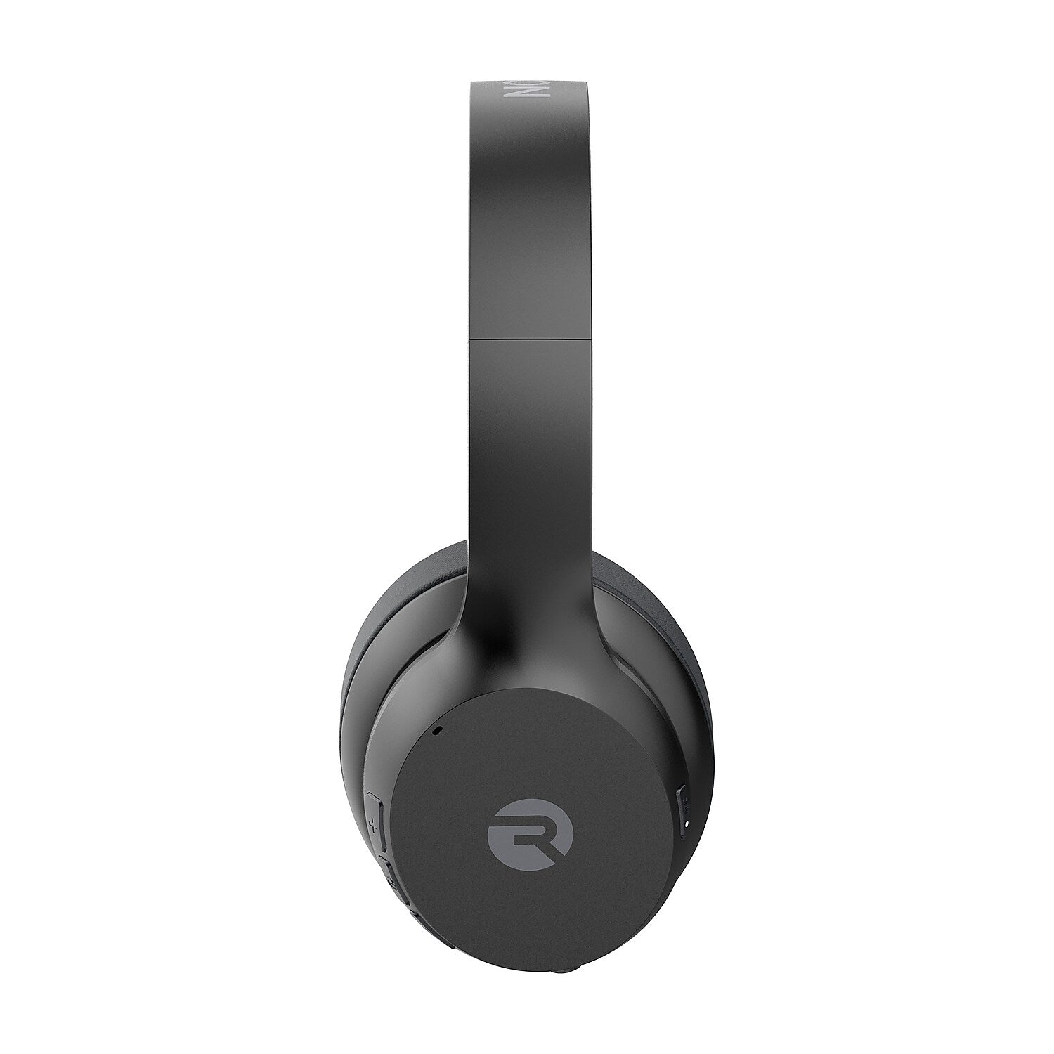 Raycon The Fitness Wireless Noise Canceling Over-Ear Headphones with Microphone, Bluetooth, Black Steel (RBH841-23E-BLA)