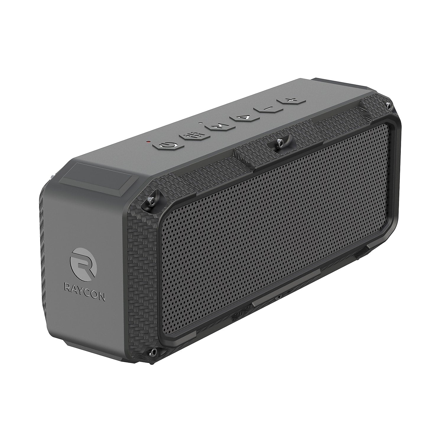 Raycon The Impact Portable Wireless Bluetooth Speaker with Speakerphone, Waterproof, Graphite Black (RBS970-23E-BLA)