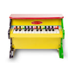 Melissa & Doug Learn-to-Play Piano with Wooden Table & Chairs (1314-2427-KIT)