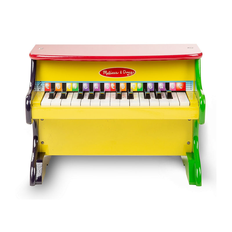 Melissa & Doug Learn-to-Play Piano with Wooden Table & Chairs (1314-2427-KIT)