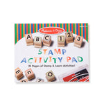 Melissa & Doug Wooden ABC Activity Stamp Set with My First Daily Magnetic Calendar (30118-9253-KIT)