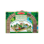 Melissa & Doug Take-Along Town with Take-Along Railroad (30141-30140-KIT)