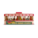 Melissa & Doug Shape-Sorting Dump Truck with Take-Along Show-Horse Stable (9397-3744-KIT)