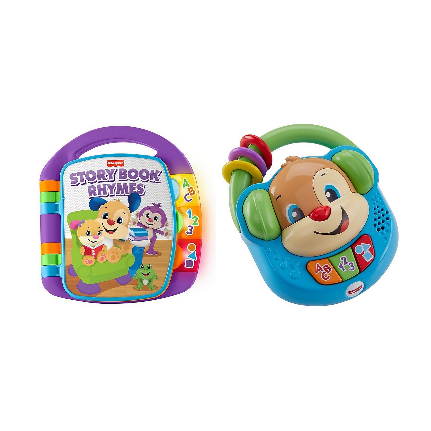 Fisher-Price Laugh & Learn Storybook Rhymes with Music Player (CDH24-FGW16-KIT)
