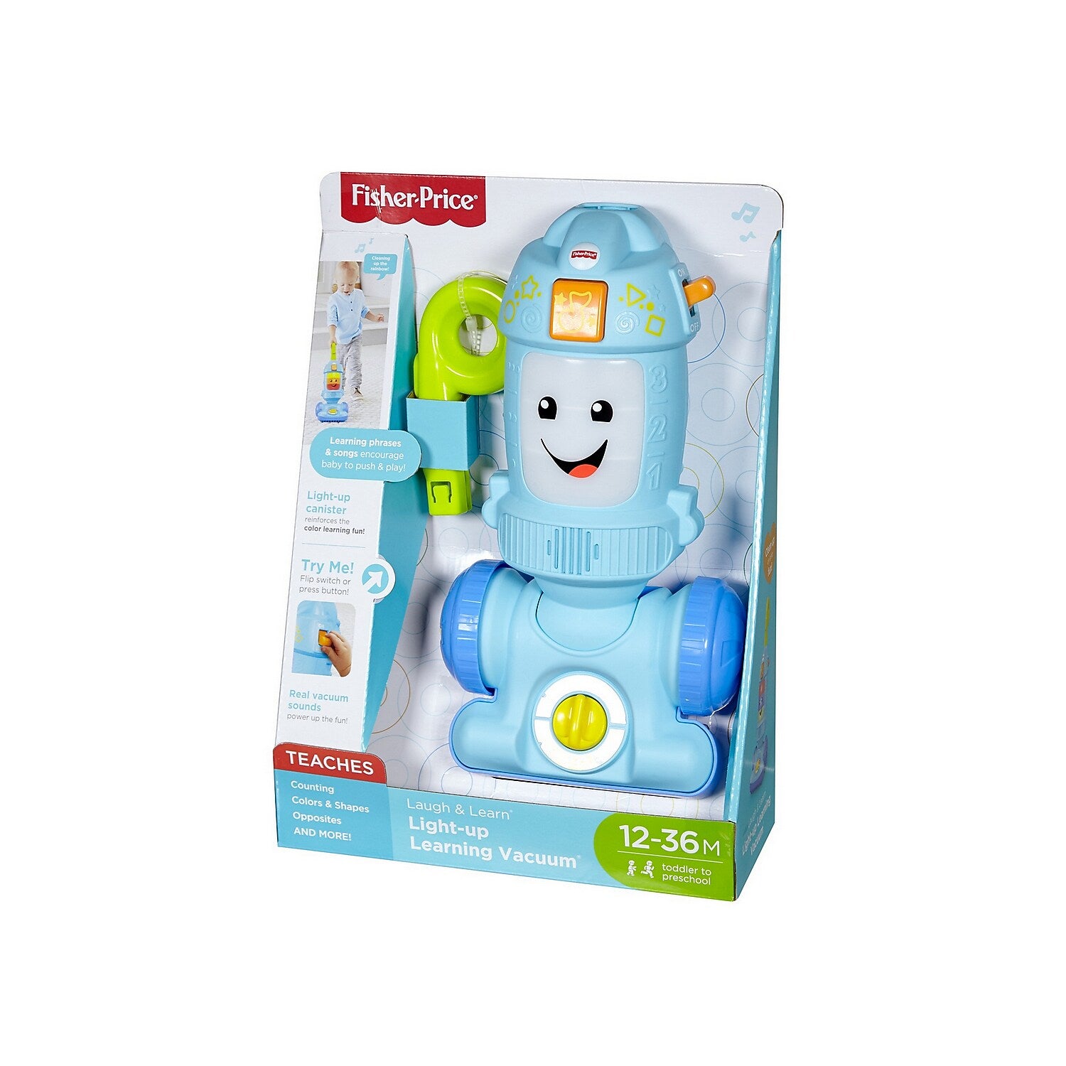 Fisher-Price Laugh & Learn Light-up Learning Vacuum Fisher-Price with Singin' Soccer Ball (FNR97-BHJ28-KIT)