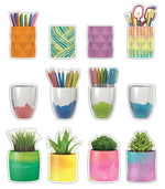 Carson-Dellosa Happily Ever Elementary Creatively Inspired Planters & Cups Cutouts