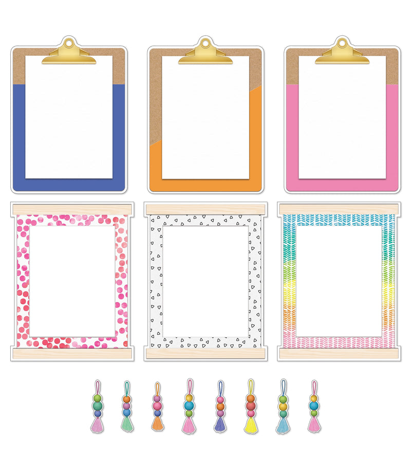 Carson-Dellosa Happily Ever Elementary Creatively Inspired Classroom Display Pack Bulletin Board Set (110583)