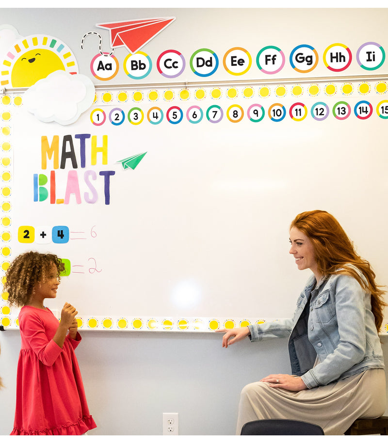 Carson-Dellosa Student Numbers and Word Wall Letters Mega Pack Cutouts
