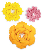 Carson-Dellosa Happily Ever Elementary Creatively Inspired Orange, Yellow, Pink Flowers Dimensional Accent