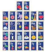 Carson-Dellosa Mini Posters: Alphabet Cards Poster Set
