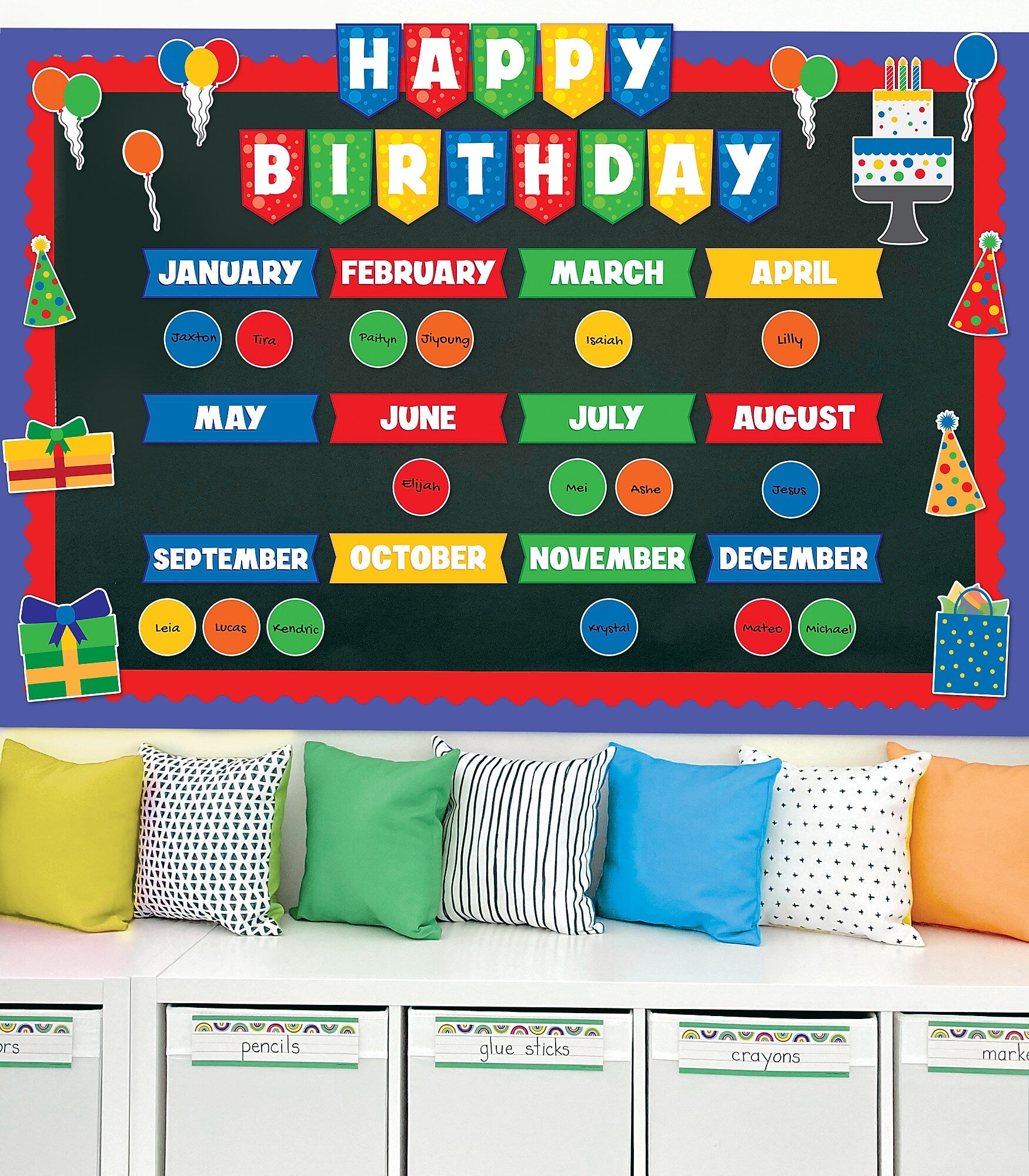 Carson-Dellosa Birthday Fun Bulletin Board Set (110562-EC)