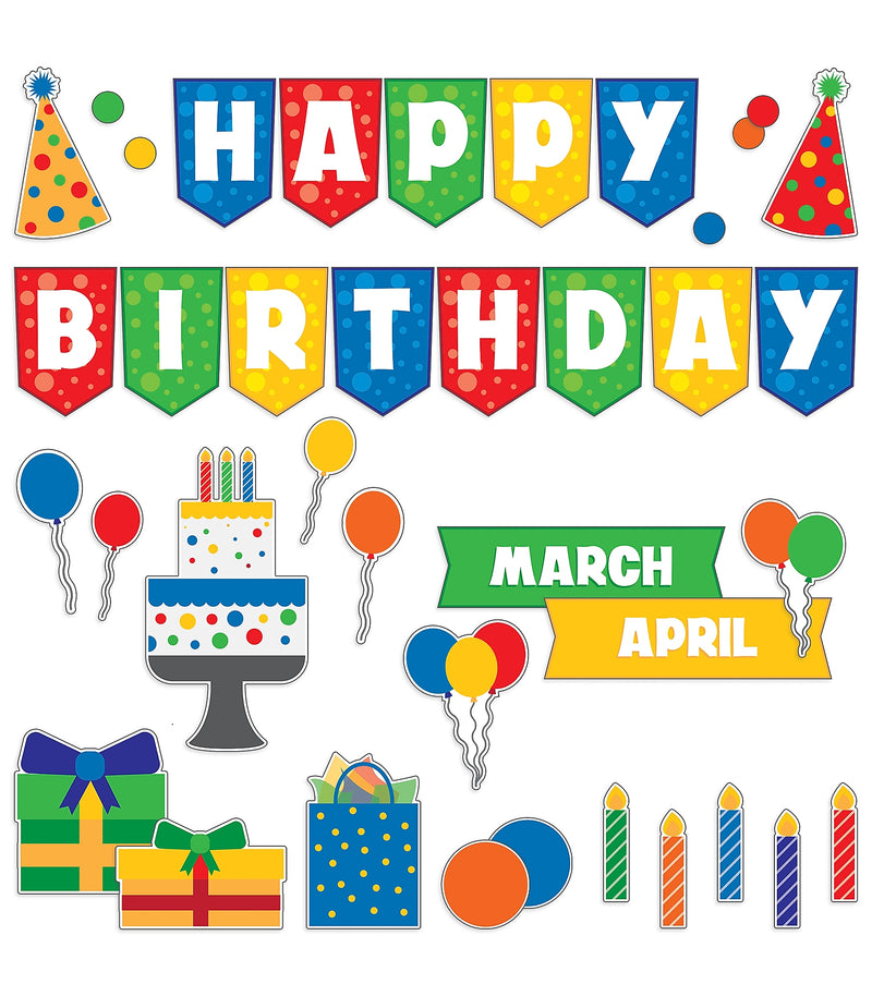 Carson-Dellosa Birthday Fun Bulletin Board Set (110562-EC)
