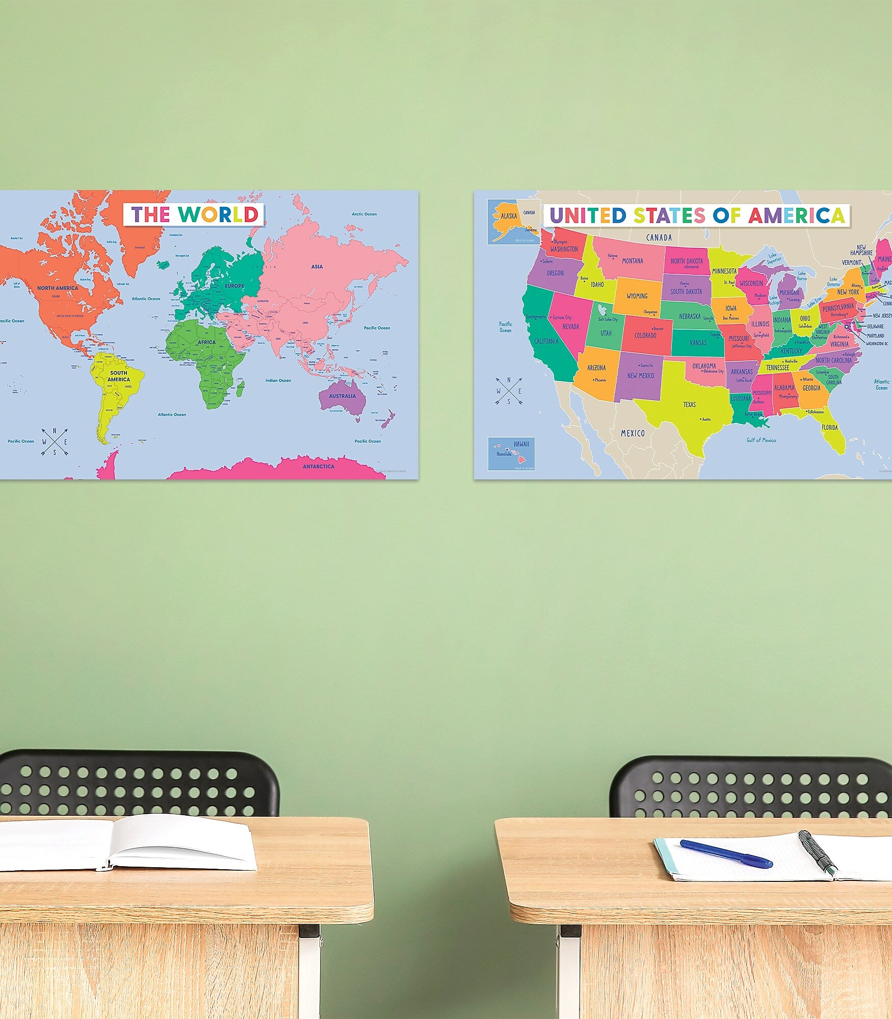 Carson-Dellosa Educational Poster Set for Grades 3+