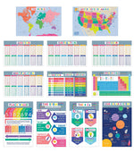 Carson-Dellosa Educational Poster Set for Grades 3+
