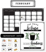 Carson-Dellosa Farmhouse Calendar Bulletin Board Set (110560-EC)