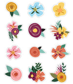 Carson-Dellosa Grow Together Flowers Cutouts