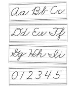 Carson-Dellosa Farmhouse Alphabet Line: Cursive Bulletin Board Set (110574)