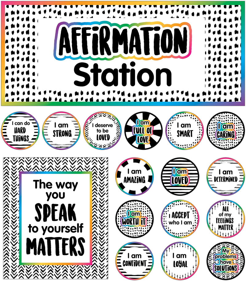 Carson-Dellosa Affirmation Station Bulletin Board Set (110569)