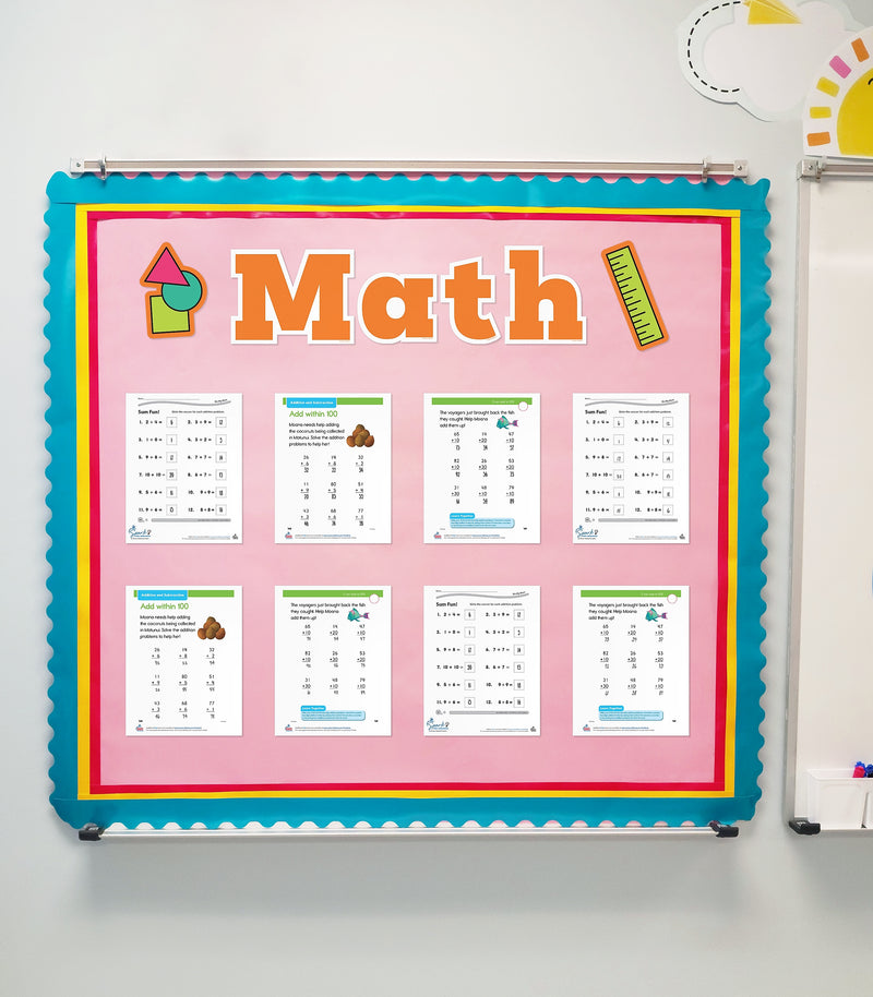 Carson-Dellosa Wall Signs for Core Subjects Bulletin Board Set (110570)
