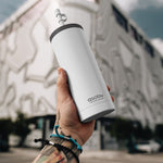 ASOBU Super Sippy Insulated Coffee Tumbler, 20 oz., White (NA-ICT200)