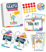 Carson-Dellosa Learning Kit Math Student Bundle, Grade 1 (145325)