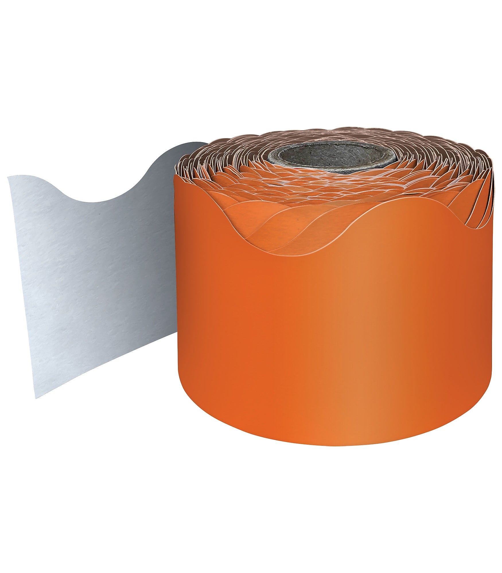 Carson-Dellosa Rolled Scalloped Bulletin Board Borders, Orange (108466)
