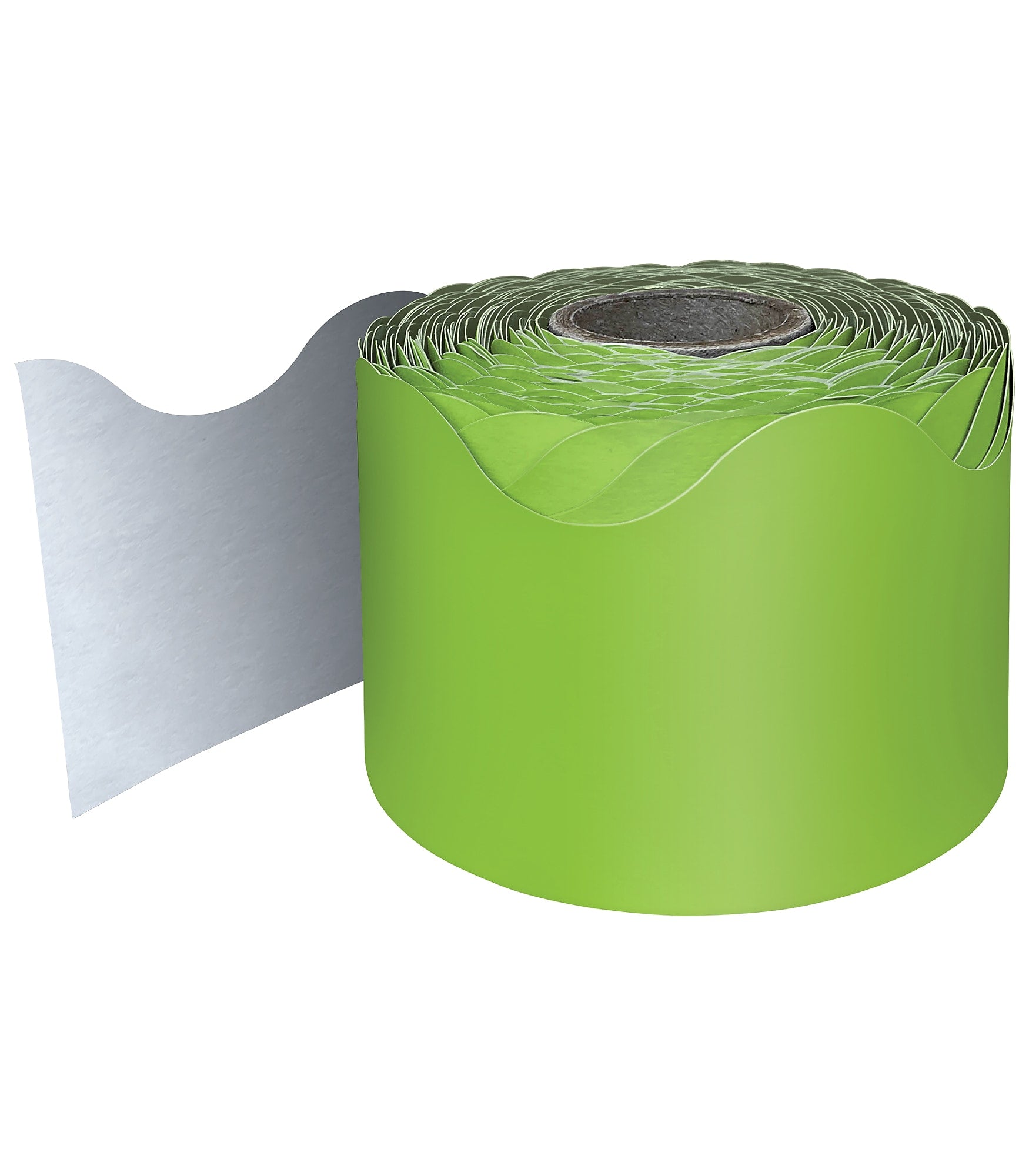 Carson-Dellosa Rolled Scalloped Bulletin Board Borders, Lime (108468)
