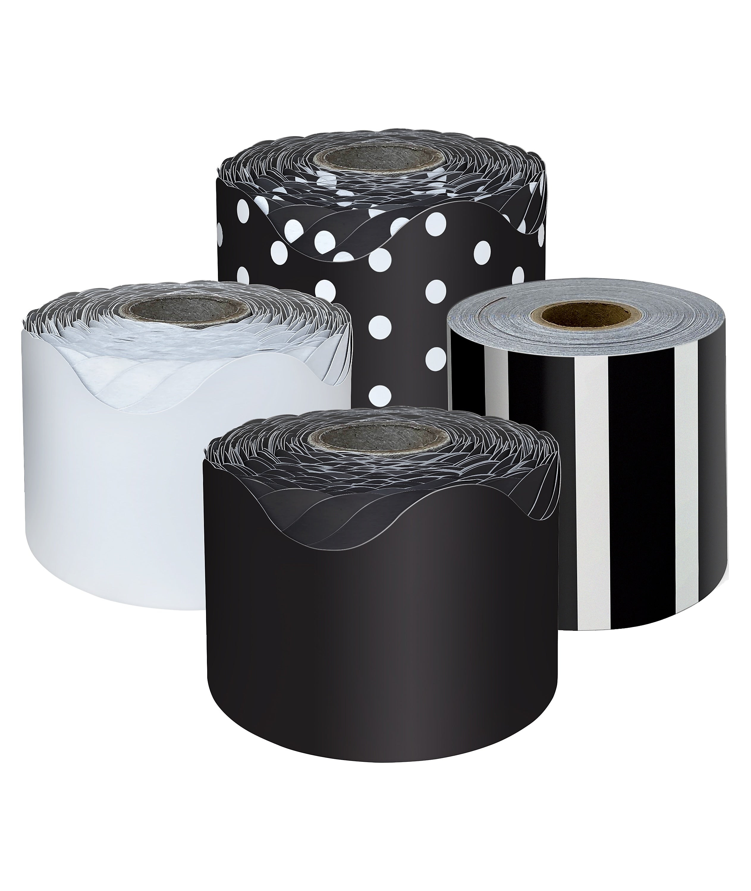 Carson-Dellosa Farmhouse Rolled Border Set, 4 Pack (145299)