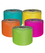 Carson-Dellosa Bright and Colorful Rolled Border Set, 5 Pack (145301)
