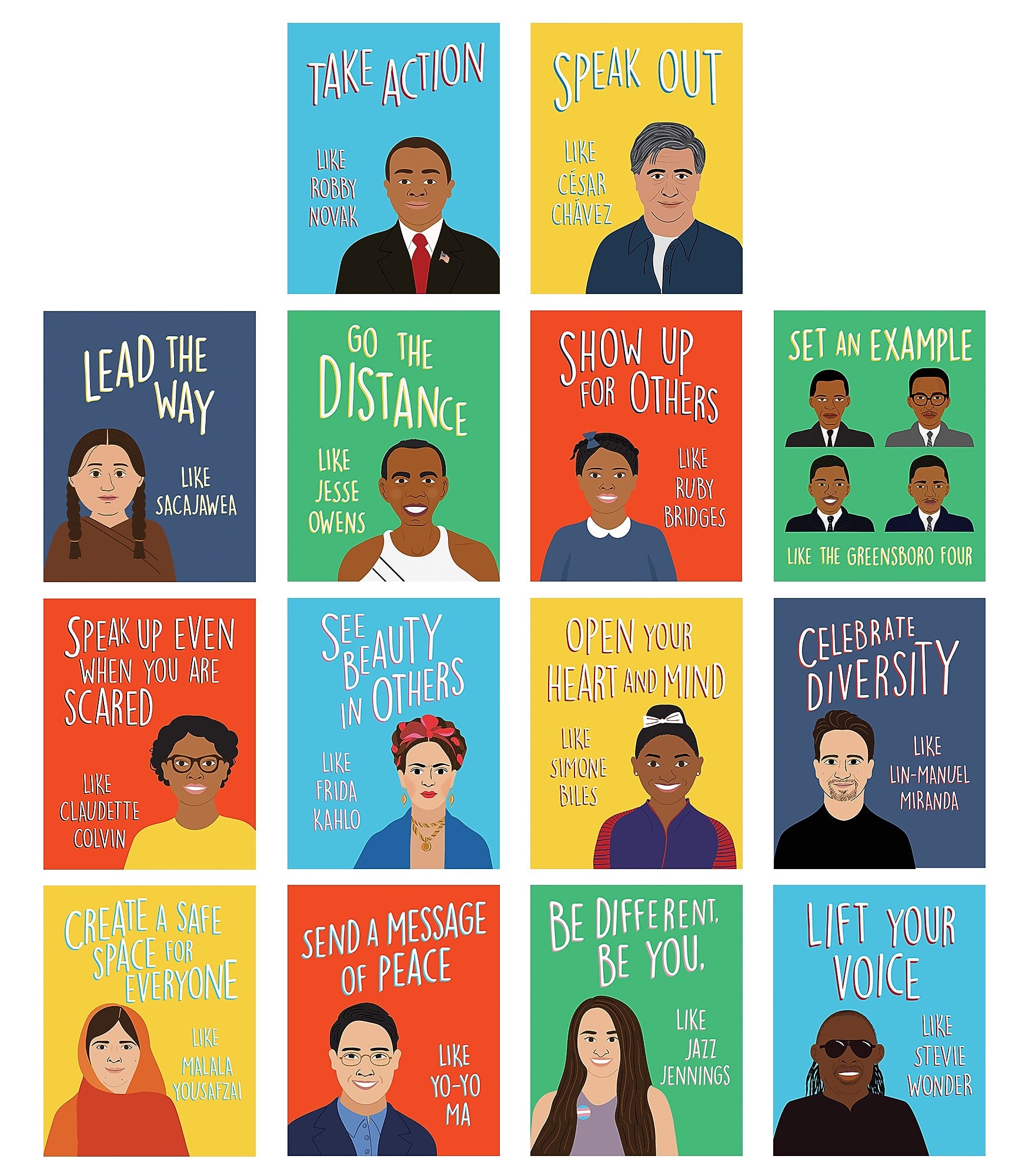 Carson-Dellosa Mini Posters: Be an Ally Like Me Poster Set