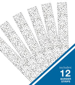Carson-Dellosa We Belong Black Dots Straight Bulletin Board Borders (108495)