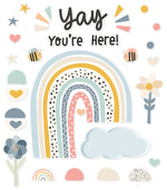 Carson-Dellosa We Belong Yay You're Here! Bulletin Board Set (110566)