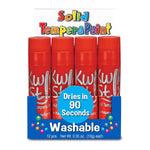 The Pencil Grip Kwik Stix Paint Markers, Red, 12 Per Box, 12 Boxes
