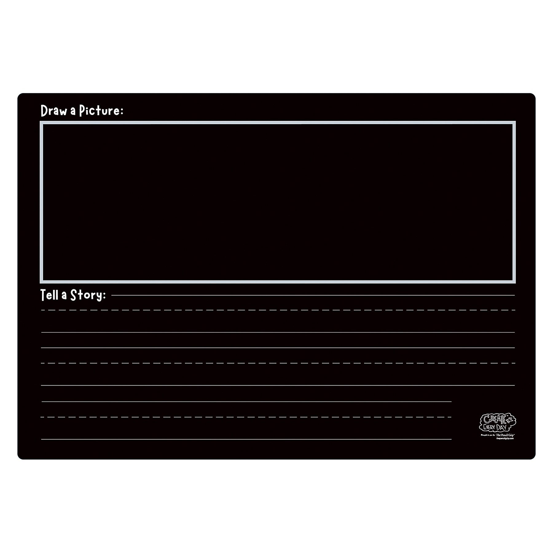 The Pencil Grip Activity Playmat - Draw a Picture, Pack of 6