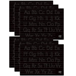 The Pencil Grip Activity Playmat - Letters (2-Sided), Pack of 6
