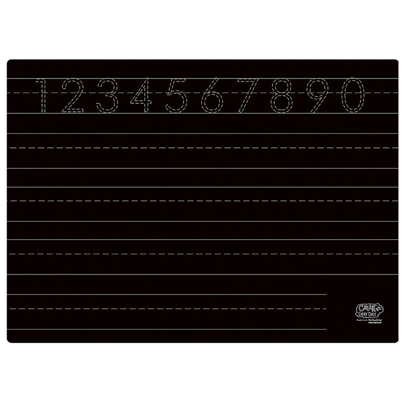 The Pencil Grip Activity Playmat - Numbers & Shapes (2-Sided), Pack of 6