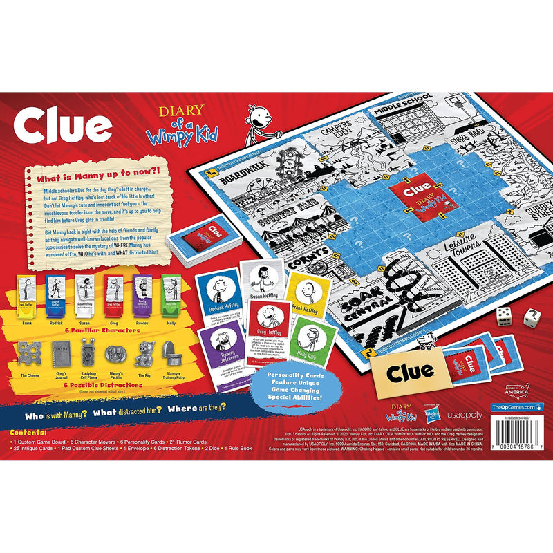 Clue: Diary of a Wimpy Kid
