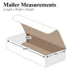 SI Products 7" x 4" x 2" Corrugated Mailers, 50/Bundle (M742)