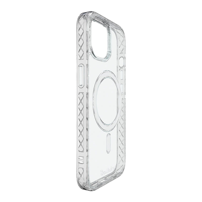 cellhelmet Magnitude Series MagSafe Phone Case for iPhone 15 (6.1"), Crystal Clear (C-MAG-i15-6.1-CC)