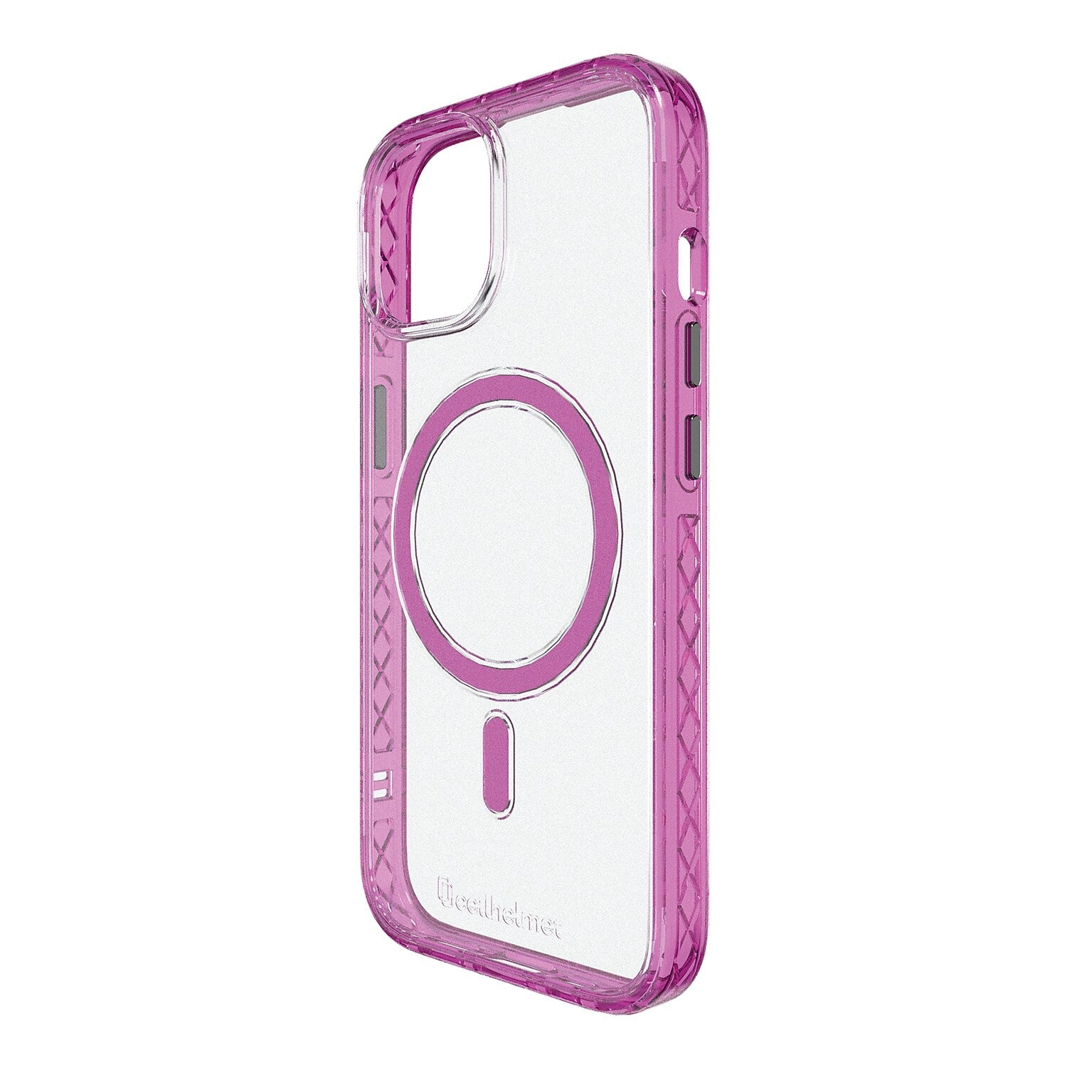 cellhelmet Magnitude Series MagSafe Phone Case for iPhone 15 (6.1"), Vivid Magenta (C-MAG-i15-6.1-MAG)