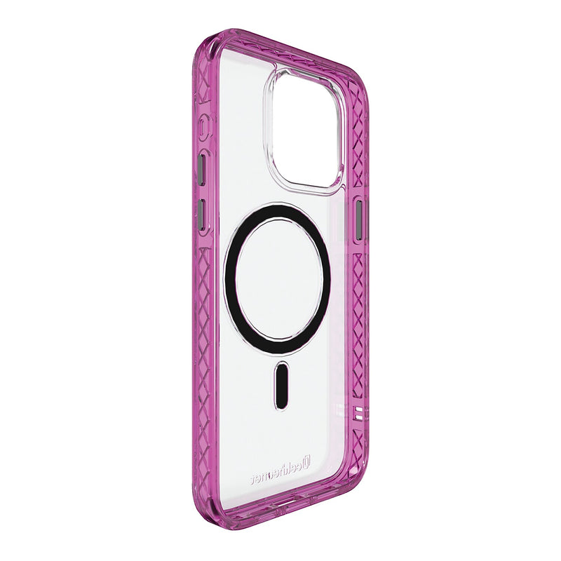 cellhelmet Magnitude Series MagSafe Phone Case for iPhone 15 Pro Max (6.7"), Vivid Magenta (C-MAG-i15-6.7PROMAX-MAG)