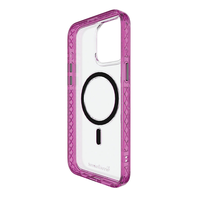 cellhelmet Magnitude Series MagSafe Phone Case for iPhone 15 Pro Max (6.7"), Vivid Magenta (C-MAG-i15-6.7PROMAX-MAG)